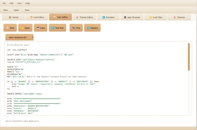 Script Editor
