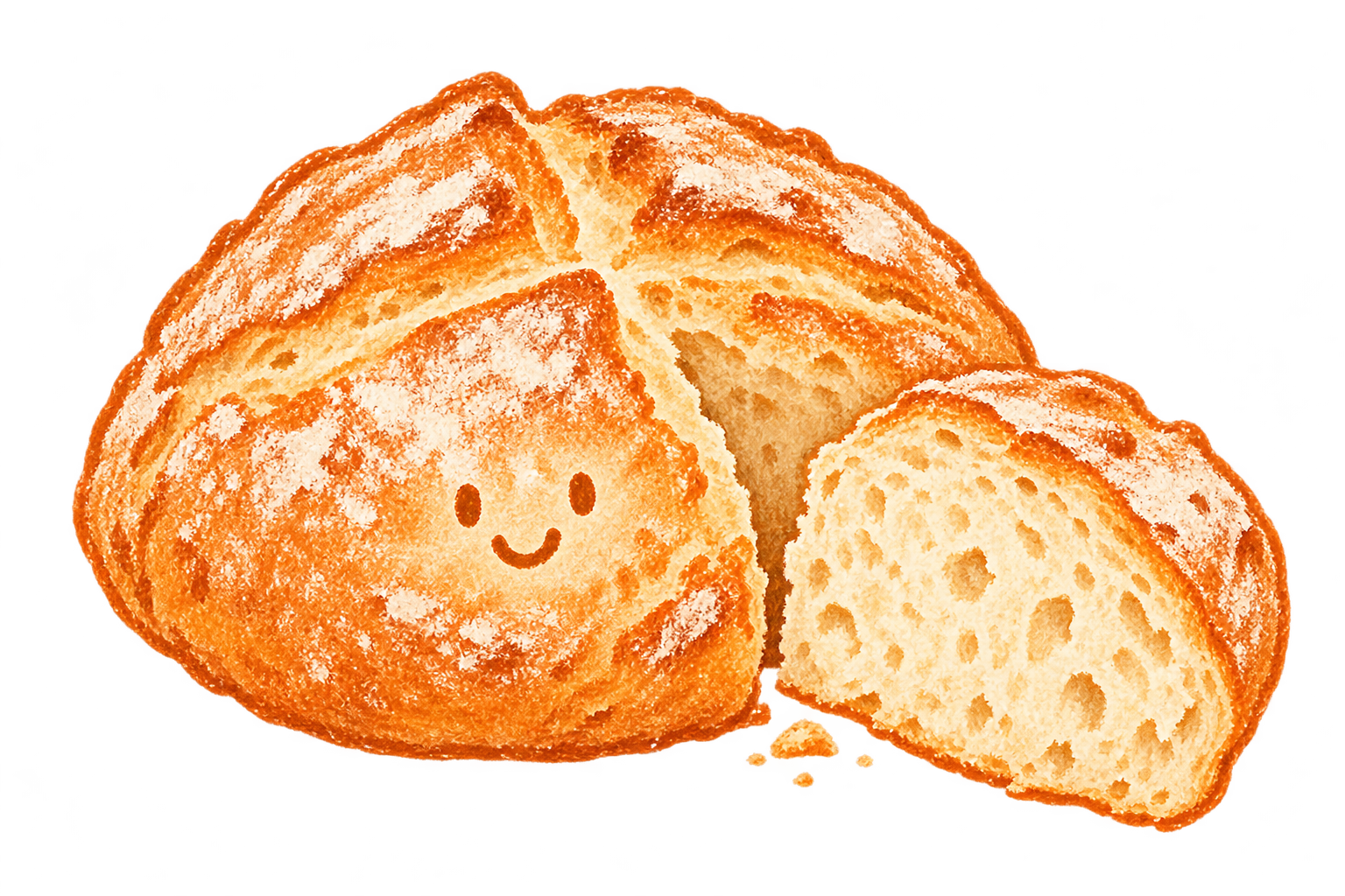 Roasted-Wattleseed Damper